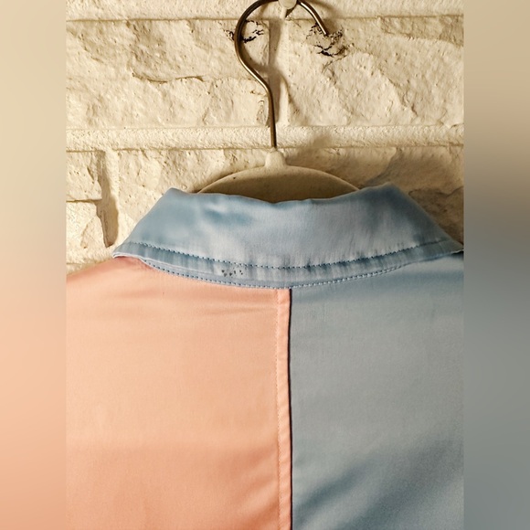 Lazy Oaf Satin Queen Button Down Shirt Dress - Picture 10 of 10